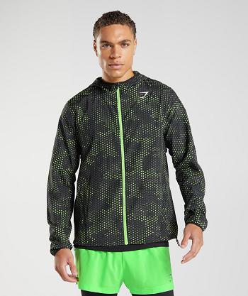 Gymshark Sport Windbreaker Accessories Herr Ljusgröna | SE 3548MQZ